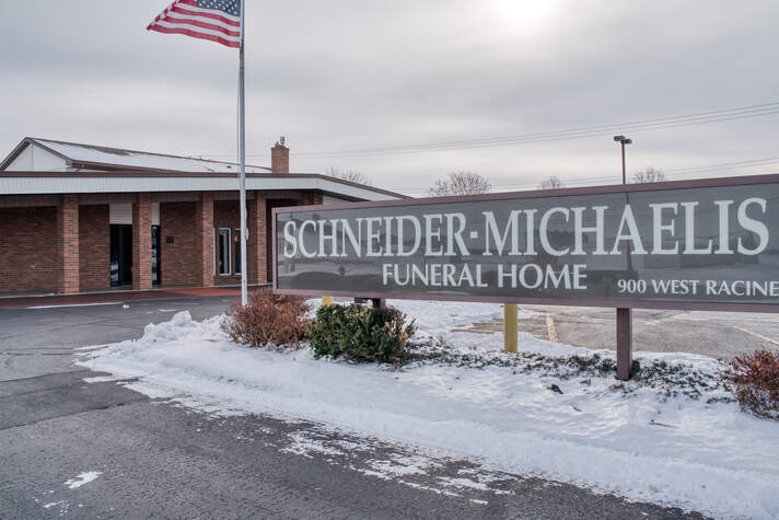 Schneider-Michaelis Funeral Home, signage
