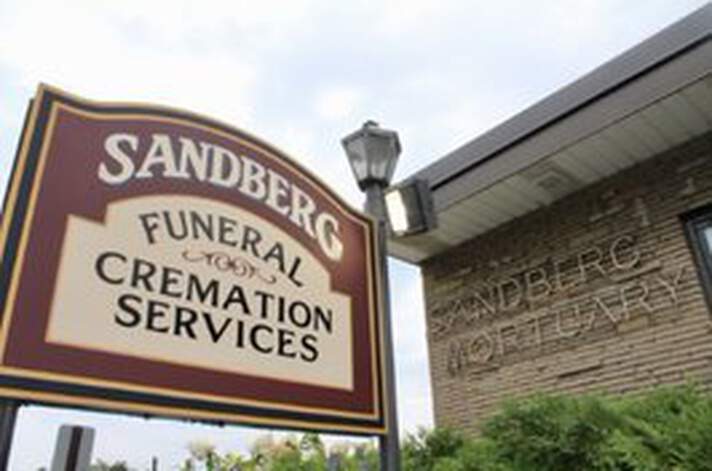 Sandberg Funeral and Cremation Services, signage