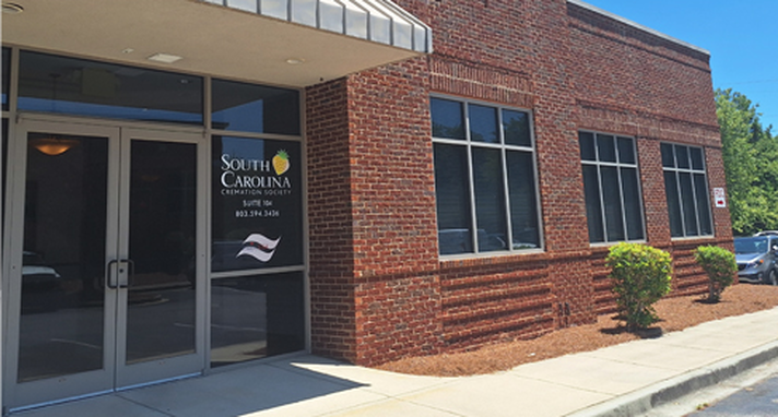 South Carolina Cremation Society, exterior