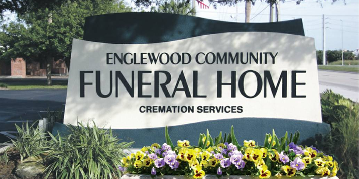 Englewood Community Funeral Home, signage