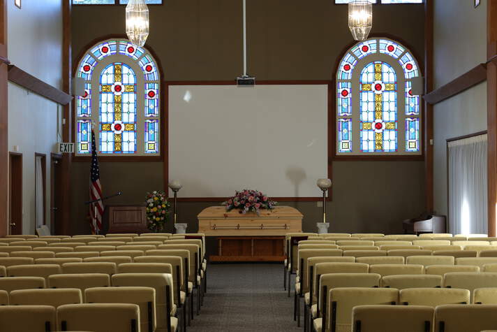 Springfield Memorial Funeral Home, chapel