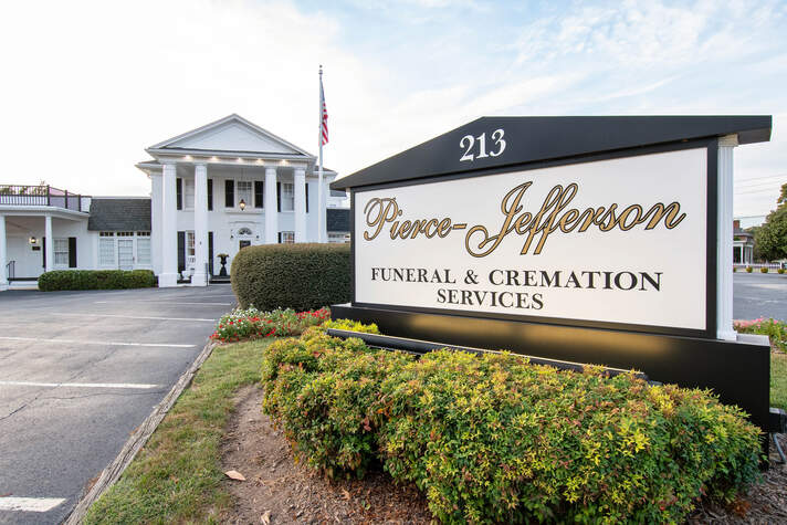 Pierce-Jefferson Funeral Services, signage