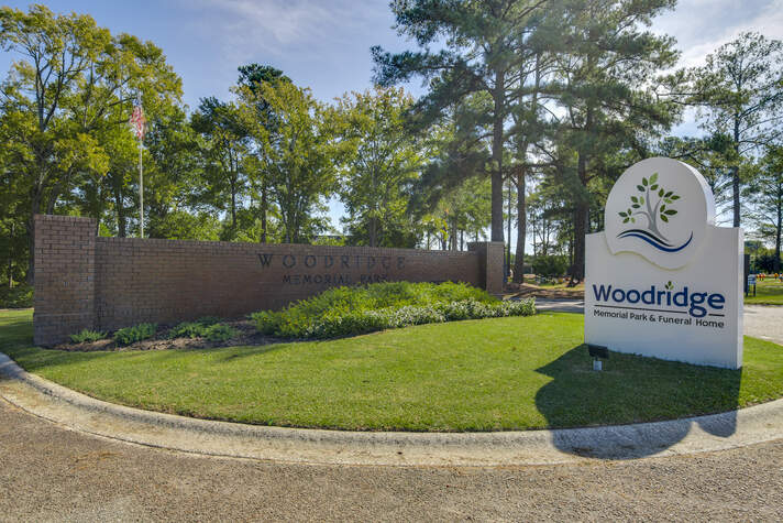 Woodridge Memorial Park & Funeral Home, signage