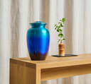 Ombre Reflection Urn: Royal Blue image number 4