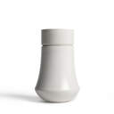 Emblem Ceramic Adult Urn: Soft White image number 2
