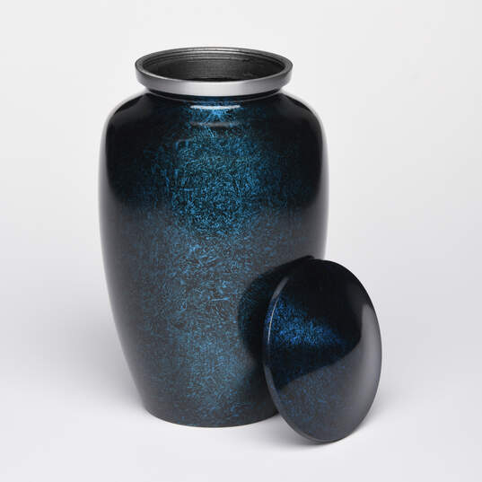 Serenity Alloy Urn: Sapphire image number 4