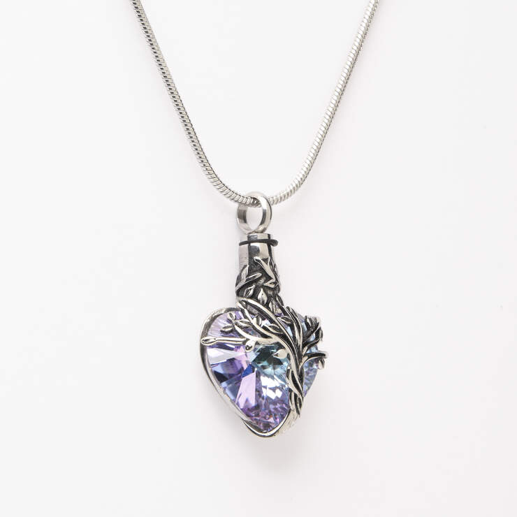 Tree of Life, Heart of Hope Necklace image number 2