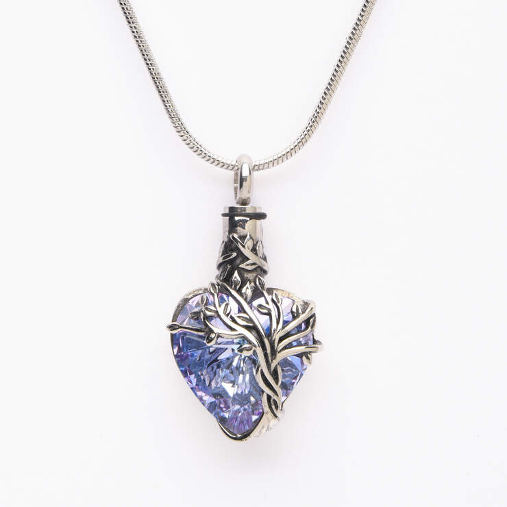 Tree of Life, Heart of Hope Necklace image number 3