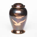 Tranquil Passage Copper & Brass Urn image number 1