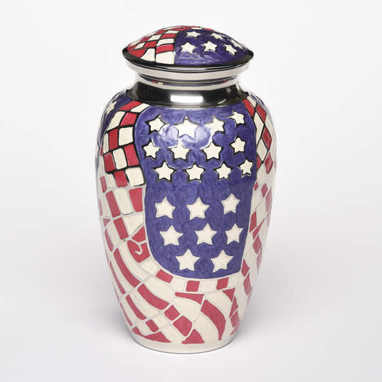 Abstract Americana Urn image number 3