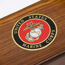 Veteran’s Rest Rosewood Urn: Marine Corps image number 2