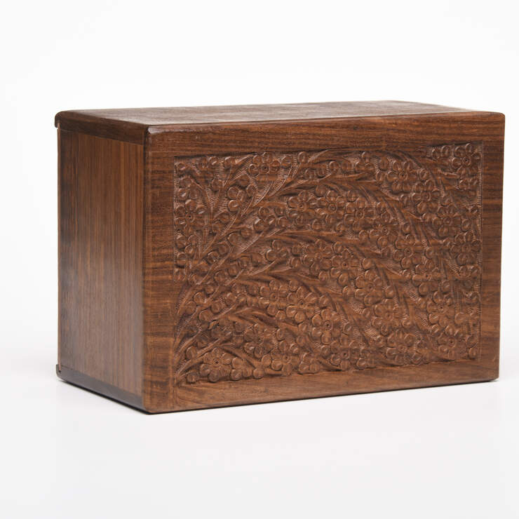 Rosewood Tree of Life Urn image number 7