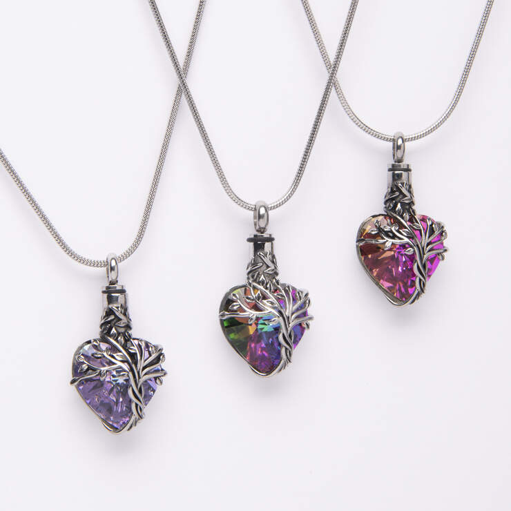 Tree of Life, Heart of Hope Necklace