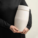 Epoch Ceramic Adult Urn: Soft White image number 1