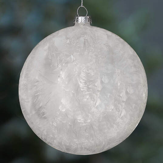 Frosted Serenity Ornament image number 5
