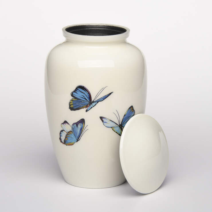 Butterfly Serenade Memorial Urn image number 2