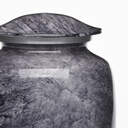 Elegant Artisan Urn: Rich Gray image number 3