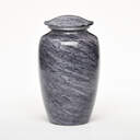Elegant Artisan Urn: Rich Gray image number 1