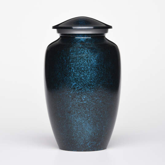 Serenity Alloy Urn: Sapphire image number 2