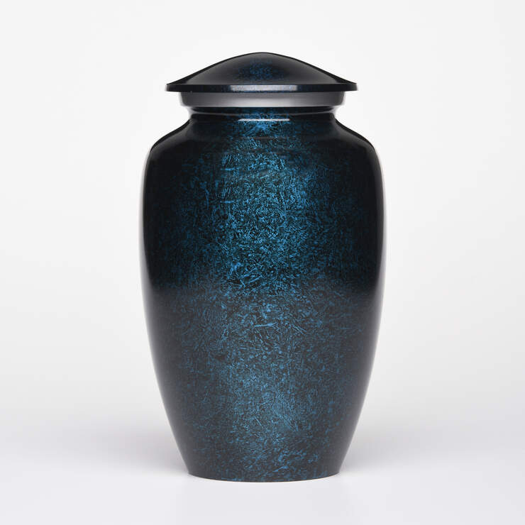 Serenity Alloy Urn: Sapphire image number 2